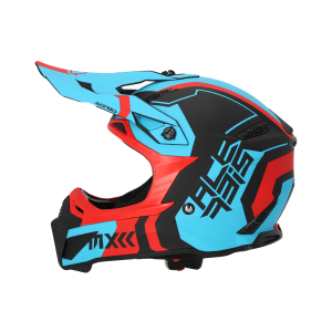 Acerbis Profile 5 sisak, piros/kék, L-es méret, 3, nordicamoto.ro