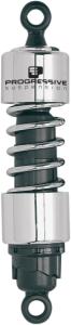412 Series Cruiser Shocks Black, Chrome