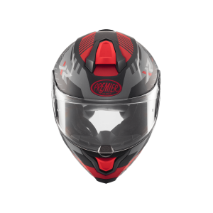 Casca Premier Hyper Carbon XR sisak – piros/fekete/szürke, nordicamoto.ro
