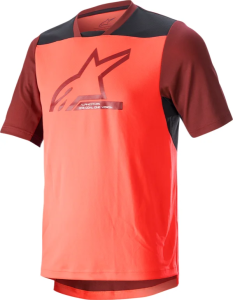 Tricou MTB Alpinestars Drop 6.0 V2 Coral/Black