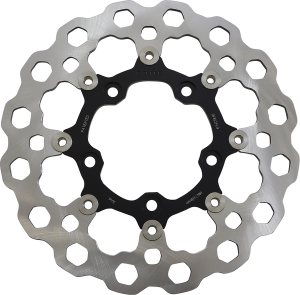 Cubiq Brake Rotor Black, Chrome