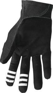 Thor Hallman Mainstay kesztyű, fekete/fehér, XS méret, 5, nordicamoto.ro