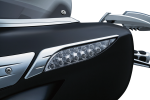 Front Fairing Turn Signal Trim Chrome, 4, nordicamoto.ro