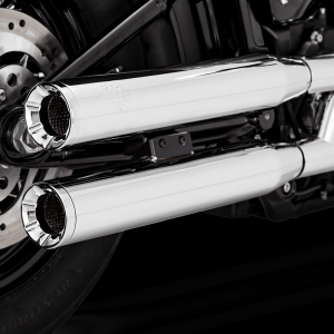 Eliminator 300 Slip-on Mufflers Chrome, 1, nordicamoto.ro