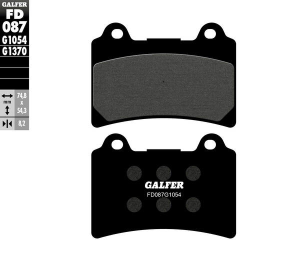 Semi-metallic Brake Pads