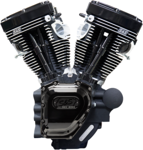 T143 Long-block Engine Black