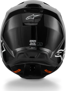 Alpinestars Sm3 Solid Black Gloss S bukósisak, 5, nordicamoto.ro