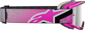 Ochelari Alpinestars Vision 8 Lahnd Gray/Pink/Silver ONE SIZE, 3, nordicamoto.ro