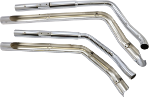 Dragster Exhaust System Chrome, 1, nordicamoto.ro