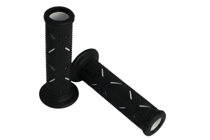 Double Density Grip Black, White, 1, nordicamoto.ro