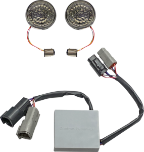 Smart Led 1157 Bullet Turn Signals With Controller Amber, Red, 3, nordicamoto.ro