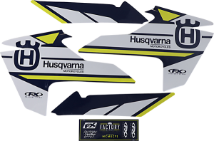 Evo Graphics Kit White, 2, nordicamoto.ro