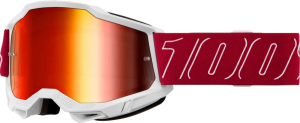 100% Accuri 2 White – Red Mirror napszemüveg