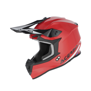Acerbis Linear 22-06 egyszínű piros sisak