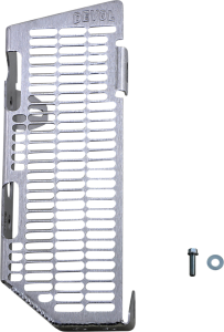 Radiator Guard Brushed Aluminum, 1, nordicamoto.ro