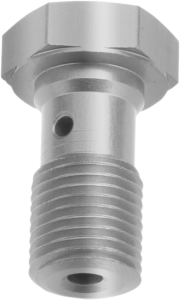 Brake Line Banjo Bolts Silver, 1, nordicamoto.ro