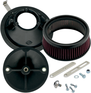 Super Stock Stealth Air Cleaner Kit Black