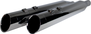 4-1/2(r) Hp-plus® Slip-on Mufflers Silver, Chrome, 1, nordicamoto.ro