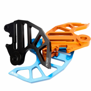 Fm-Parts hátsó féklemez-védő a KTM UniBody 2003–2022-es modelljeihez, kék, 2, nordicamoto.ro