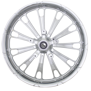 Fuel Moto Forged Aluminum Wheel Silver 