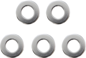 Chrome Axle Nuts And Washers Chrome, 1, nordicamoto.ro