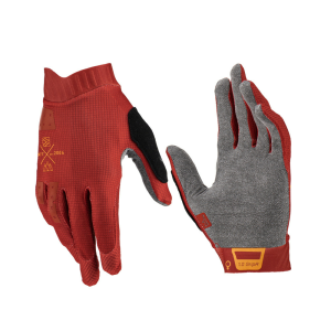 Leatt 1.0 Gripr Lava Bordeaux női MTB kesztyű