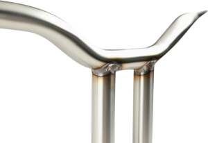 Kage Fighter Welded Straight-riser Handlebar Silver