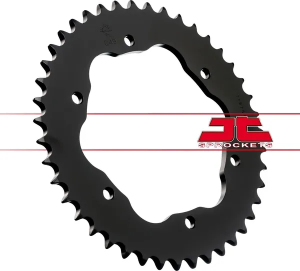 JT SPROCKETS Acél hátsó lánckerék, fekete, 3, nordicamoto.ro