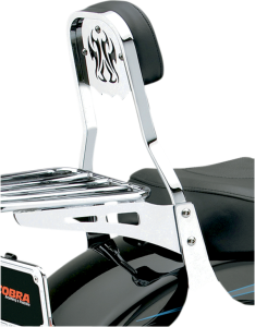 Square Sissy Bar Black, 2, nordicamoto.ro