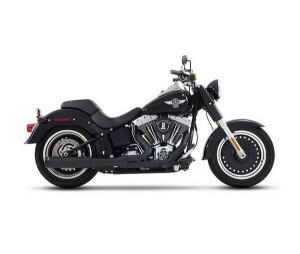 Exhaust System 2 Into 1 Black, 1, nordicamoto.ro