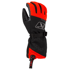Powerxross Gauntlet kesztyű, LG méret, fekete – tűzpiros, 3, nordicamoto.ro