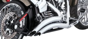 Big Radius Exhaust System Chrome, 5, nordicamoto.ro