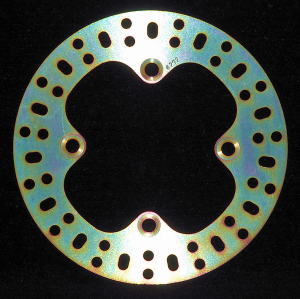 Brake Rotor Gold, Zinc