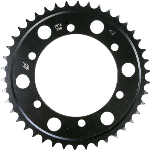 Lightweight Steel Sprocket Black, Zinc