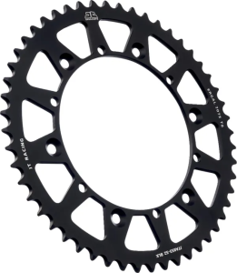 JT SPROCKETS Racelite alumínium hátsó lánckerék, fekete , nordicamoto.ro