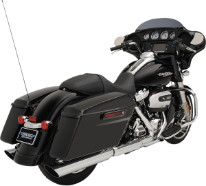 Slashdown Slip-on Mufflers Black, 2, nordicamoto.ro