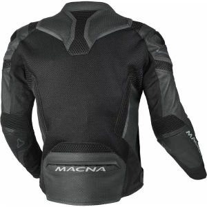 Geaca de vara piele/textil MACNA GALVIC Negru 50, 4, nordicamoto.ro
