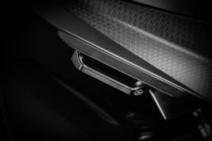 Passenger Footpeg Cover Black