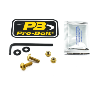 Screen Bolt Aluminium Gold, 1, nordicamoto.ro