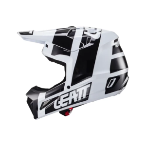 Leatt Moto 3.5 2025 V24 gyermek sisak, fekete/fehér, M, 5, nordicamoto.ro