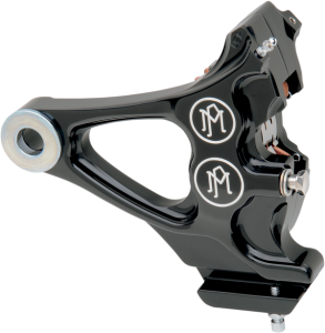 Four-piston Differential-bore Caliper Black, Matte, Aluminum