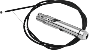 Throttle Cable Black, Silver, 2, nordicamoto.ro