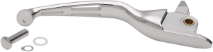 Slotted Wide Blade Replacement Brake Lever Silver