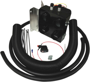 Utv Cab Heater Kit Black, 1, nordicamoto.ro