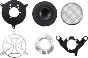 Air Cleaner Kit Silver, 5, nordicamoto.ro