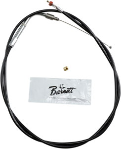 Black Vinyl Throttle/idle Cable Black +152 mm (6''), 1, nordicamoto.ro