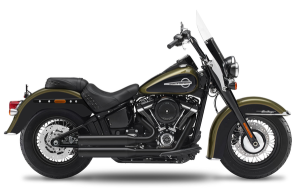 2in2 | Fusion Long | Shotgun-low Exhaust System Matte Black, 1, nordicamoto.ro