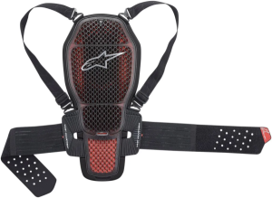 Alpinestars Nucleon KR-1 Cell hátsó védőpáncél, füstös/piros/fekete