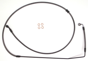 Braided Front Brake Line Black, Black Pearl Oversize [+51 mm (2'')], 3, nordicamoto.ro