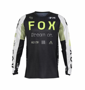 FOX 180 Race Spec fekete/zöld póló